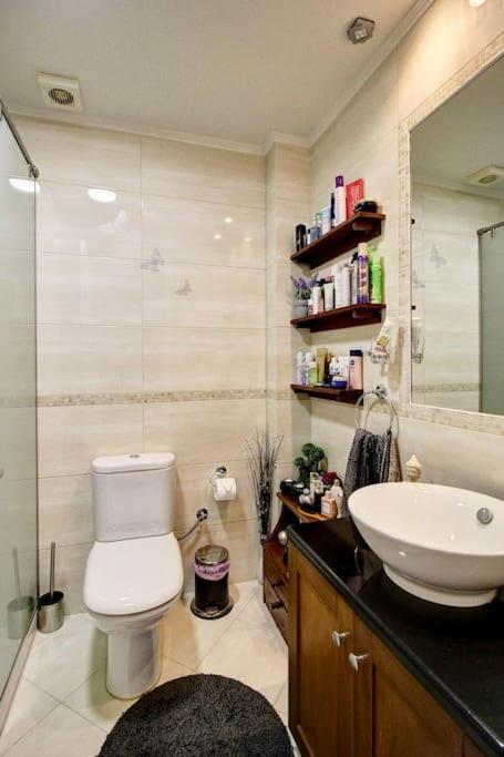 Odyssey Beach Front Apartment La Canea Exterior foto